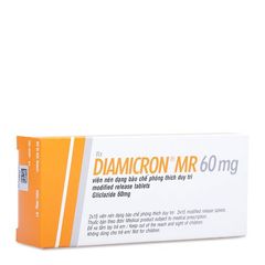 Diamicron MR 60mg (2 vỉ x 15 viên/hộp)