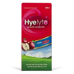 Dung Dịch Bổ Sung Nước Điện Giải Hyelyte Táo (Lọ 250ml)