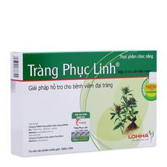 Thực phẩm chức năng hỗ trợ bệnh viêm đại tràng Tràng Phục Linh (2 vỉ x 10 viên/hộp)