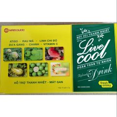 Bột sủi thanh nhiệt Livecool