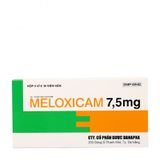 Meloxicam 7.5 mg (3 vỉ x 10 viên/hộp)