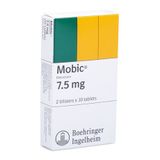 Mobic 7.5mg (2 vỉ x 10 viên/hộp)