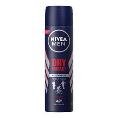 Xịt Ngăn Mùi NIVEA MEN Dry Impact Khô Thoáng 150ml