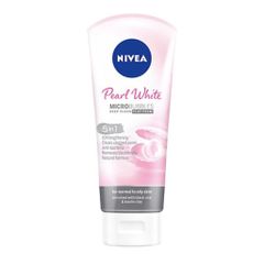 Sữa rửa mặt NIVEA Pearl White đất sét giúp trắng da 100ml