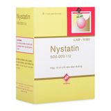 Nystatin (10 vỉ x 8 viên/hộp)