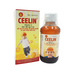 Ceelin Siro Bổ Sung Vitamin C Cho Trẻ (Chai 60ml)