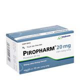 Piropharm 20mg (10 vỉ x 10 viên/hộp)