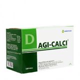 Thuốc bổ sung calci, phòng và điều trị loãng xương Agi-Calci 1250mg (20 vỉ x 10 viên/hộp)