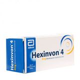 Thuốc điều trị bệnh hô hấp Hexinvon 4 (10 vỉ x 10 viên/hộp)