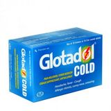 Thuốc giảm đau, hạ sốt, trị ho, kháng dị ứng Glotadol Cold (Hộp 10 vỉ x 10 viên)