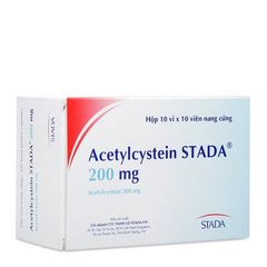 Thuốc điều trị viêm phế quản Acetylcystein (200mg)