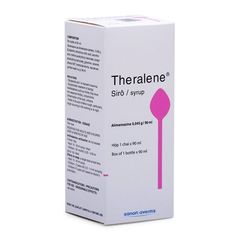 Siro điều trị mất ngủ và các triệu chứng dị ứng Theralene (90ml)