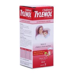 Siro giảm đau, hạ sốt cho trẻ em Tylenol Childrens (60ml)