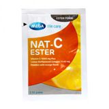 Thực phẩm bảo vệ sức khỏe cung cấp vitamin C, tăng cường sức đề kháng Nat-C Ester 1000mg (Hộp 30 gói)