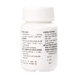 Thuốc ngăn ngừa thiếu hụt nicotinamid, điều trị bệnh pellagra Vitamin PP 50mg (Chai 60 Viên)