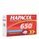 Thuốc giảm đau, hạ sốt Hapacol (650mg)