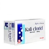 Thuốc phòng và điều trị các chứng giảm kali huyết Kali Clorid 500mg (10 vỉ x 10 viên/hộp)