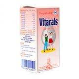 Thuốc phòng ngừa và điều chỉnh tình trạng thiếu hụt vitamin Vitarals (Chai 20ml)
