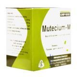 Thuốc điều trị chứng buồn nôn, nôn Mutecium-M (30 gói x 1g/hộp)