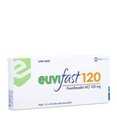 Thuốc điều trị viêm mũi dị ứng Euvifast 120m- Nhà thuốc Thục Anh