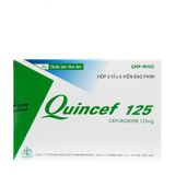 Quincef 125 ( 2 vỉ x 5 viên/hộp)