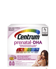 Vitamin Cho Bà Bầu Centrum Prenatal + Dha Complete Multivitamin 60 Viên X2