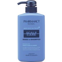 Dầu Gội Nam Parmaact For Men Medicated Scalp Care Rinse In Shampoo Nhật Bản 400ml