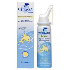 Sterimar Baby - Xịt Muối Biển Của Pháp Cho Trẻ Sơ Sinh, 50ml