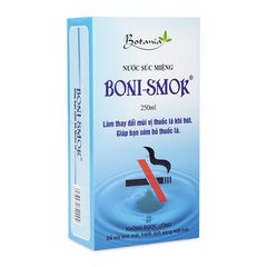 Nước súc miệng giúp sớm bỏ thuốc lá Boni-Smok (250ml)