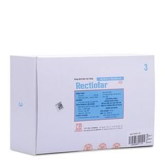 Dung dịch bơm trực tràng trị táo bón ở trẻ em Rectiofar (3ml)