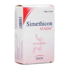 Nhũ dịch uống điều trị chứng đầy hơi, khó chịu, khó tiêu Simethicon Stada (15ml)