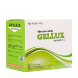 Thuốc điều trị viêm loét dạ dày, tá tràng Gellux (Hộp 20 gói x 15g)