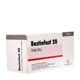 Thuốc điều trị viêm mũi dị ứng, mày đay Bastinfast 20mg (10 vỉ x 10 viên/hộp)