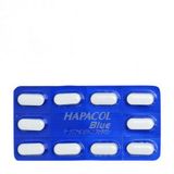 Thuốc điều trị các chứng đau đầu, đau nửa đầu, đau răng Hapacol Blue 500mg (Hộp 10 vỉ x 10 viên)