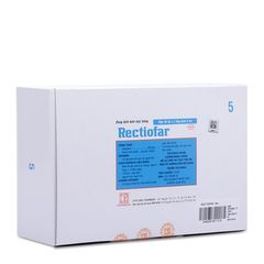 Dung dịch bơm trực tràng trị táo bón ở người lớn Rectiofar (5ml)