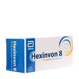 Thuốc điều trị bệnh hô hấp Hexinvon 8mg (10 vỉ x 10 viên/hộp)