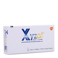 Thuốc điều trị các trường hợp dị ứng Xyzal (5mg)