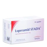 Thuốc điều trị tiêu chảy cấp & mãn tính Loperamid Stada 2mg (5 vỉ x 10 viên/hộp)