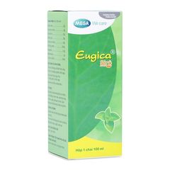 Thuốc sirô điều trị các bệnh ho, viêm họng & viêm phế quản Eugica Sirô (100ml)