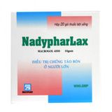 Thuốc điều trị táo bón ở người lớn Nadypharlax (20 gói x 10g/hộp)