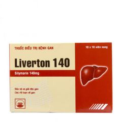 Thuốc điều trị bệnh gan Liverton 140 (10 vỉ x 10 viên/hộp)