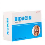 Thuốc điều trị thoái hóa khớp hông hoặc gối Bidacin 50mg (3 vỉ x 10 viên/hộp)