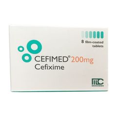 Cefimed 200 (2 vỉ x 4 viên/hộp)