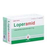 Thuốc điều trị tiêu chảy cấp không có biến chứng ở người lớn Loperamid (2mg)