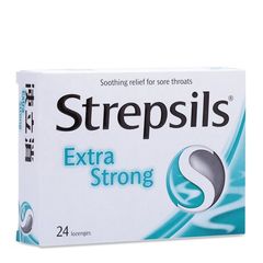 Thuốc Strepsils Extra Strong (2 vỉ x 12 viên)