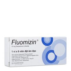 Viên đặt âm đạo chuyên trị nhiễm nấm Fluomizin 10mg (1 vỉ x 6 viên/hộp)