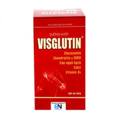 Thực phẩm bảo vệ sức khỏe hỗ trợ khớp xương Visglutin (Lọ 60 viên)