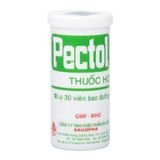 Thuốc ho điều trị chứng ho đàm, suyễn do cảm mạo Pectol (30 viên/chai)