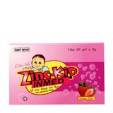 Thuốc bổ sung kẽm, điều trị thiếu kẽm cho bé Zinc-Kid Inmed (25 gói x 3g/hộp)