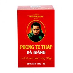 Thuốc điều trị phong tê thấp Bà Giằng (Lọ 250 viên)